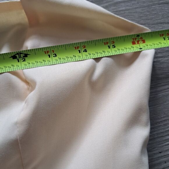 Rihoas Square Neck Criss Cross Back Sleeveless Midi Dress Light Yellow Small NWT - Picture 9 of 14